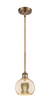 Innovations - 516-1S-BB-G128-6 - One Light Mini Pendant - Ballston - Brushed Brass