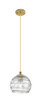 Innovations - 434-1P-BB-G1213-8CL - One Light Pendant - Downtown Urban - Brushed Brass