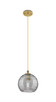 Innovations - 434-1P-BB-G1213-8SM - One Light Pendant - Downtown Urban - Brushed Brass