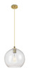 Innovations - 434-1P-BB-G124-12 - One Light Pendant - Downtown Urban - Brushed Brass
