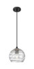 Innovations - 434-1P-BK-G1213-8CL - One Light Pendant - Downtown Urban - Matte Black