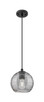 Innovations - 434-1P-BK-G1213-8SM - One Light Pendant - Downtown Urban - Matte Black
