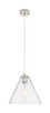 Innovations - 434-1P-PN-GBC-122 - One Light Pendant - Downtown Urban - Polished Nickel