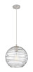 Innovations - 434-1P-SN-G1213-12CL - One Light Pendant - Downtown Urban - Satin Nickel