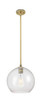 Innovations - 434-1S-BB-G124-12 - One Light Pendant - Downtown Urban - Brushed Brass