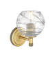 Downtown Urban One Light Wall Sconce (434-1W-BB-G1213-6CL)