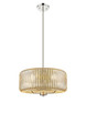Innovations - 436-3S-PN-G436-16ME - Three Light Pendant - Downtown Urban - Polished Nickel