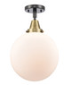 manufacturer_finish:Black Antique Brass|manufacturer_glass:Cased Matte White Beacon|light_output:220.00lm|color_temperature:2200K|cri:99