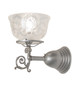 Gas & Electric One Light Wall Sconce (283372)