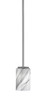 Toltec Lighting - 1201-GP-3009 - One Light Mini Pendant - Franklin - Graphite