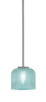 Toltec Lighting - 1201-GP-4615 - One Light Mini Pendant - Franklin - Graphite