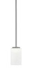 Toltec Lighting - 1201-GP-531 - One Light Mini Pendant - Franklin - Graphite