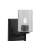 Toltec Lighting - 1211-MB-3002 - One Light Wall Sconce - Franklin - Matte Black