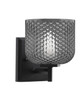 Toltec Lighting - 1211-MB-4612 - One Light Wall Sconce - Franklin - Matte Black