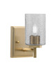 Toltec Lighting - 1211-NAB-3002 - One Light Wall Sconce - Franklin - New Age Brass
