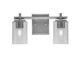 Toltec Lighting - 1212-GP-3002 - Two Light Bath Bar - Franklin - Graphite