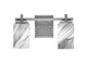 Toltec Lighting - 1212-GP-3009 - Two Light Bath Bar - Franklin - Graphite