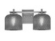 Toltec Lighting - 1212-GP-4612 - Two Light Bath Bar - Franklin - Graphite