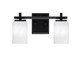 Toltec Lighting - 1212-MB-3001 - Two Light Bath Bar - Franklin - Matte Black