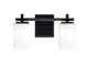 Toltec Lighting - 1212-MB-310 - Two Light Bath Bar - Franklin - Matte Black