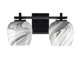 Toltec Lighting - 1212-MB-4819 - Two Light Bath Bar - Franklin - Matte Black