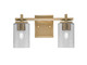 Toltec Lighting - 1212-NAB-3002 - Two Light Bath Bar - Franklin - New Age Brass