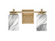 Toltec Lighting - 1212-NAB-3009 - Two Light Bath Bar - Franklin - New Age Brass