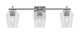 Toltec Lighting - 1213-GP-210 - Three Light Bath Bar - Franklin - Graphite