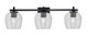 Toltec Lighting - 1213-MB-4812 - Three Light Bath Bar - Franklin - Matte Black
