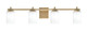 Toltec Lighting - 1214-NAB-310 - Four Light Bath Bar - Franklin - New Age Brass Toltec Lighting - 1214-NAB-310 - Four Light Bath Bar - Franklin - New Age Brass