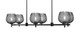 Toltec Lighting - 1226-MB-4602 - Six Light Island Pendant - Franklin - Matte Black