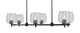 Toltec Lighting - 1226-MB-4812 - Six Light Island Pendant - Franklin - Matte Black