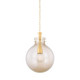 Mitzi - H1052701L-AGB - One Light Pendant - Benita - Aged Brass