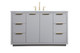 Elegant Lighting - VF19454GR - SIngle Bathroom Vanity - Blake - Grey