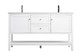 Elegant Lighting - VF22260DWH - Double Bathroom Vanity - Heath - White
