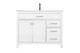 Elegant Lighting - VF23342WH - SIngle Bathroom Vanity - Lewis - White