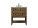 Elegant Lighting - VF27030DW - Single Bathroom Vanity - Metropolis - driftwood