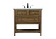 Elegant Lighting - VF27036DW - Single Bathroom Vanity - Metropolis - driftwood