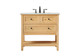 Elegant Lighting - VF27036NW - Single Bathroom Vanity - Metropolis - natural wood