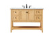 Elegant Lighting - VF27048NW - Single Bathroom Vanity - Metropolis - natural wood