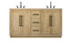 Elegant Lighting - VF29060DLO - Bathroom Vanity - Chase - Linen Oak