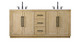 Elegant Lighting - VF29072DLO - Bathroom Vanity - Chase - Linen Oak