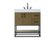 Elegant Lighting - VF29232MCB - Bathroom Vanity - Caroline - Chestnut Brown