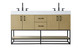 Elegant Lighting - VF29260DMHB - Bathroom Vanity - Caroline - Honey Brown
