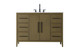 Elegant Lighting - VF29348MCB - Bathroom Vanity - Millie - Chestnut Brown