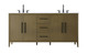 Elegant Lighting - VF29372DMCB - Bathroom Vanity - Millie - Chestnut Brown