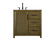 Elegant Lighting - VF29536HO - Bathroom Vanity - Alina - Hazel Oak