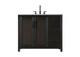 Elegant Lighting - VF29542CO - Bathroom Vanity - Alina - Chocolate Oak