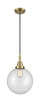 Innovations - 447-1P-AB-G202-10 - One Light Mini Pendant - Caden - Antique Brass