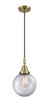 Innovations - 447-1P-AB-G202-8 - One Light Mini Pendant - Caden - Antique Brass